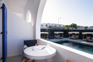 Bios Santorini, Vegan Boutique Hotel room 4 at The Noverian Bios Santorini, Vegan Boutique Hotel in Santorini