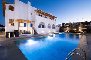 Bios Santorini, Vegan Boutique Hotel outdoor area pool at The Noverian Bios Santorini, Vegan Boutique Hotel in Santorini