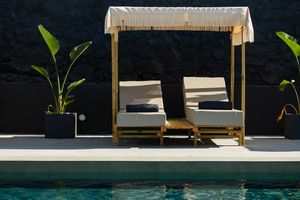 Bios Santorini, Vegan Boutique Hotel outdoor area pool at The Noverian Bios Santorini, Vegan Boutique Hotel in Santorini