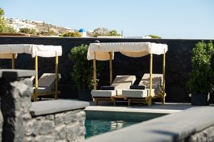 Bios Santorini, Vegan Boutique Hotel outdoor area pool at The Noverian Bios Santorini, Vegan Boutique Hotel in Santorini