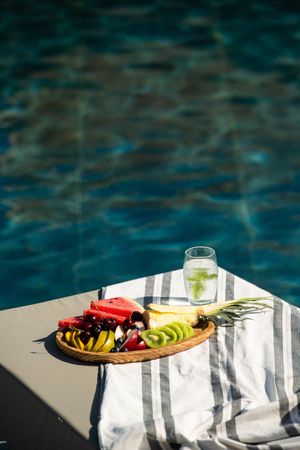 Bios Santorini, Vegan Boutique Hotel outdoor area pool at The Noverian Bios Santorini, Vegan Boutique Hotel in Santorini