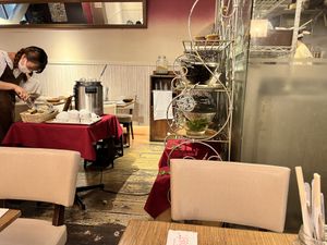  All you can eat items  at Bio Cafe in Tokyo