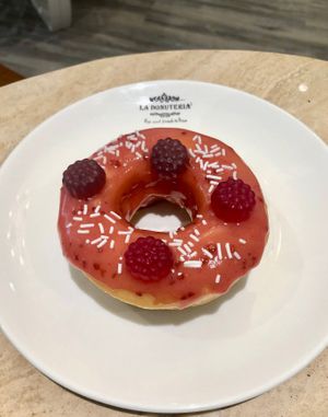 Forest fruits at La Donuteria in Abu Dhabi