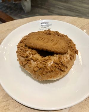 Lotus biscoff at La Donuteria in Abu Dhabi