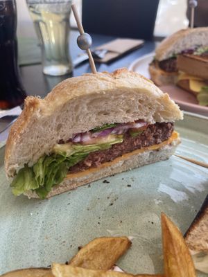 Hamburguesa vegana  at Wakanda Ourense in Ourense