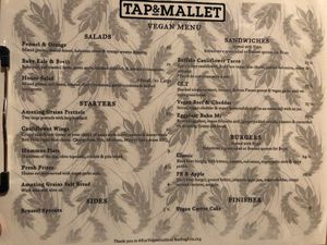 The options at Tap and Mallet in Rochester