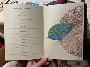 Our menu   at Osmanly Restaurant in Cairo