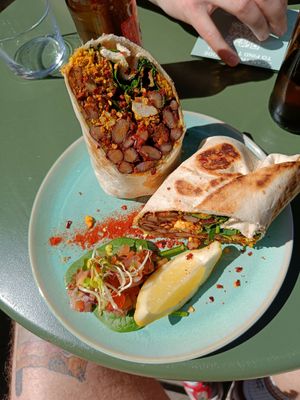 Breakfast burrito at Good One Café - Schanze in Hamburg