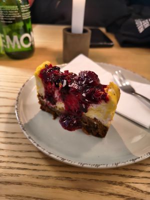 Käsekuchen at Good One Café - Schanze in Hamburg