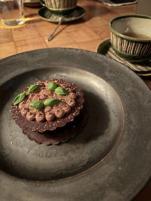 Vegan chocolate   at The Tavern in Tokyo