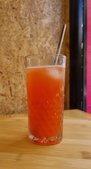 Limonada de Fresa
Strawberry Lemonade at Asante in Barcelona