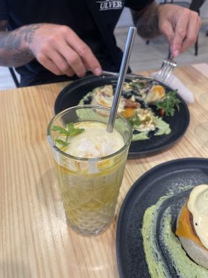 Tropical smootie!  at Asante in Barcelona