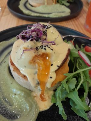 Espectaculars ous benedictins at Asante in Barcelona