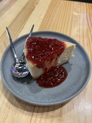 Vegan Cheesecake ❤️💚🍀  at Asante in Barcelona