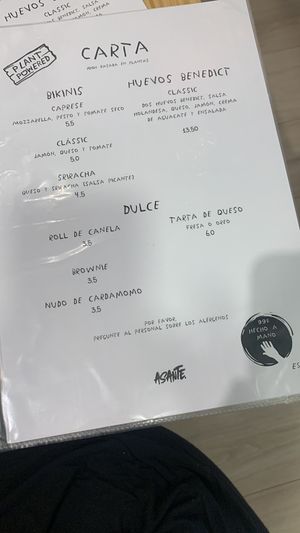   at Asante in Barcelona