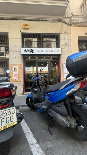 Entrance  at Asante in Barcelona