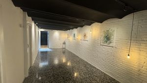 Don't forget to visit art gallery. It seems like a secret entrance behind the dining area.  at Asante in Barcelona