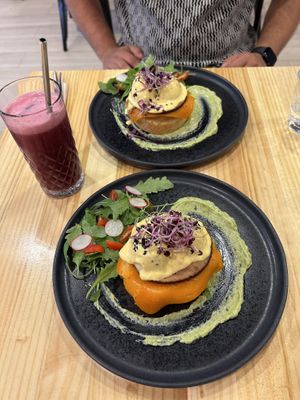 Egg’s Benedict   at Asante in Barcelona