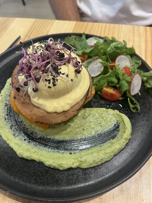 Eggs Benedict  at Asante in Barcelona