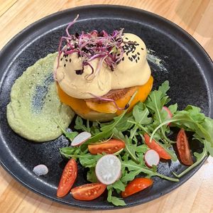 Huevos benedict  at Asante in Barcelona