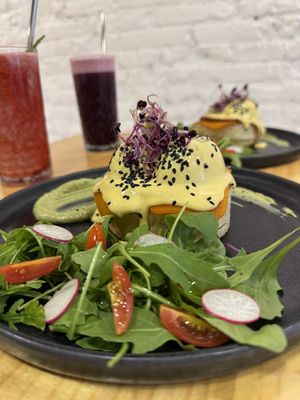 Eggs Benedict  at Asante in Barcelona