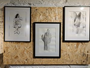 Art gallery at Asante in Barcelona