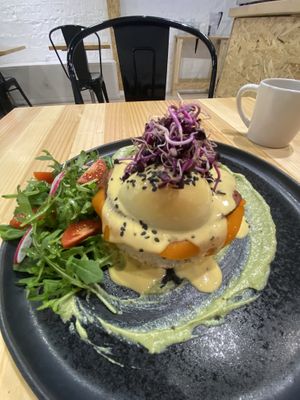 Egg Benedict  at Asante in Barcelona