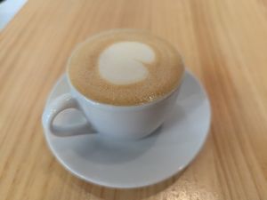 Cortado at Asante in Barcelona