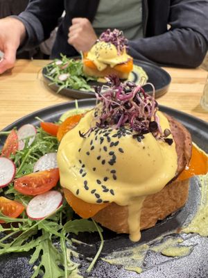 Yummy ‘egg'  at Asante in Barcelona