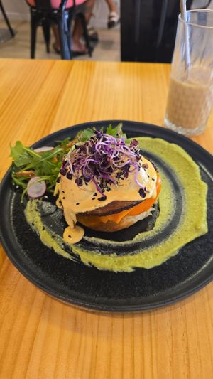 Eggs benidict was soo good at Asante in Barcelona