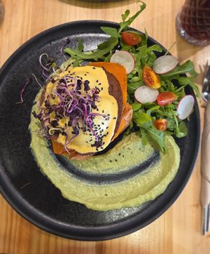 Eggs Benedict at Asante in Barcelona