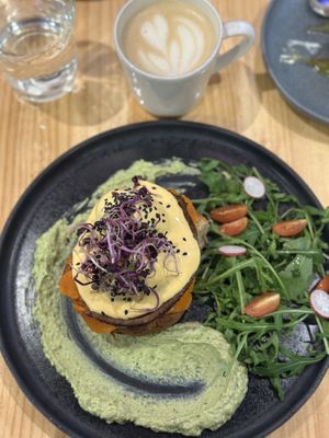 “eggs” benedict   at Asante in Barcelona