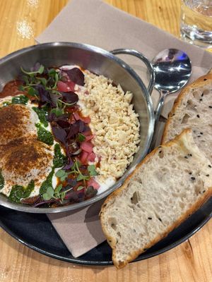 Huevos Magrebi (Shakshouka) at Asante in Barcelona