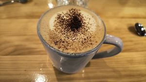 Cafe at Asante in Barcelona