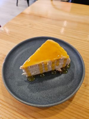 Cheesecake with Apricot and Bergamot at Asante in Barcelona