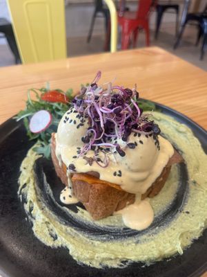 Huevos benedictinos  at Asante in Barcelona