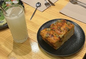 Focaccia   at Asante in Barcelona