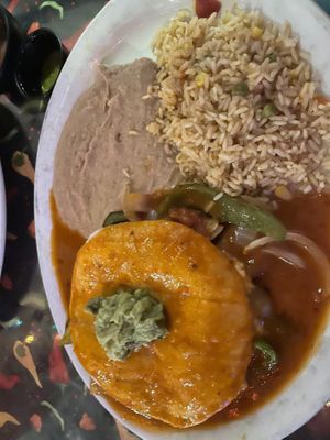 Vegan Chilaquiles at Tequila Sunrise Mexican Grill in Oakland Park