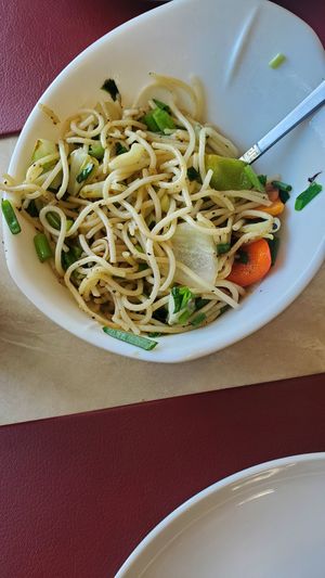 Chinese noodle at KAARVAN The Indian Kitchen in Tashkent