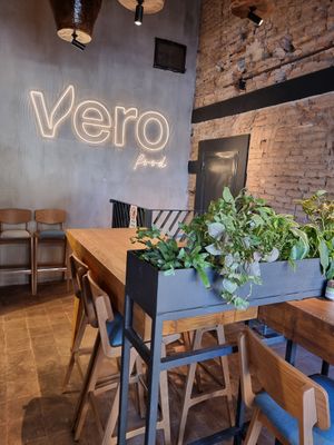 Interior on the side at Vero in Rome