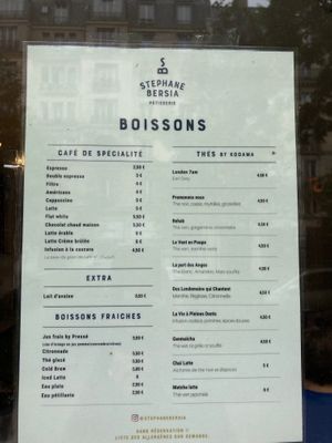  at Stéphane Bersia Pâtisserie in Paris
