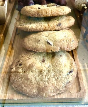 Chocolate chip cookies   at Seed  in Belfast