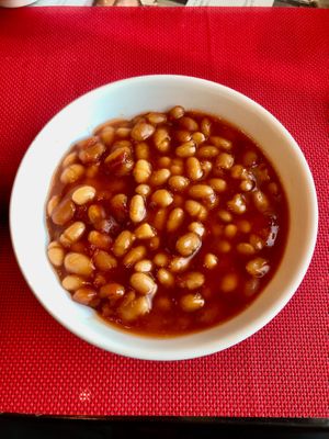 Baked beans  at Sofra Bld in Abu Dhabi