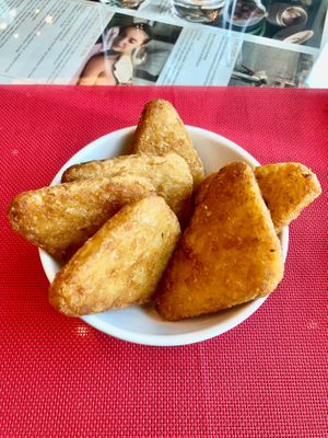 Hash browns  at Sofra Bld in Abu Dhabi