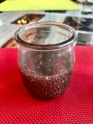 Chia pot at Sofra Bld in Abu Dhabi