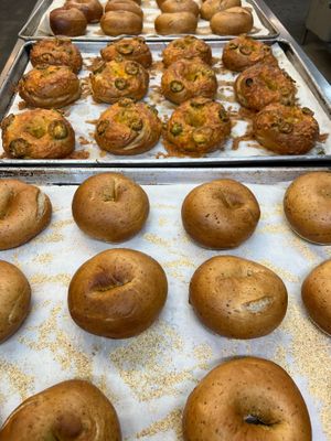  at Bavarian Bagel Co in Leavenworth