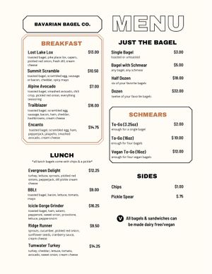  at Bavarian Bagel Co in Leavenworth