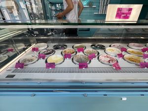 Lots of different flavors 🍡  at Sweet n joy  in Frankfurt