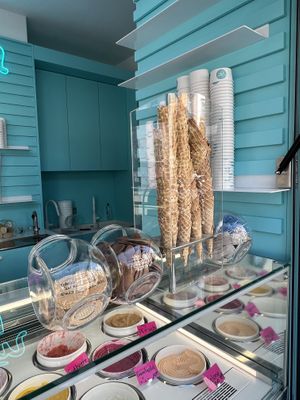 Waffles   at Sweet n joy  in Frankfurt