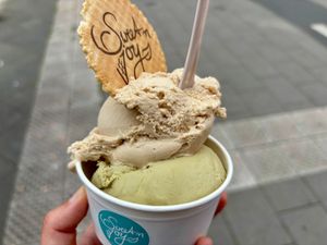 Hazelnut & pistachio at Sweet n joy  in Frankfurt